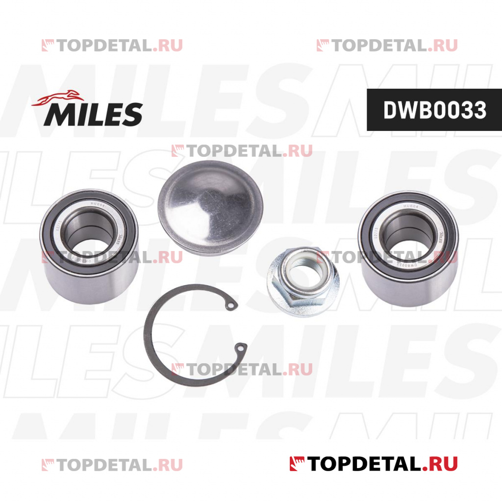 Подшипник ступ.RENAULT LOGAN I/NISSAN NOTE/CHEVROLET SPARK M300 04- зад.