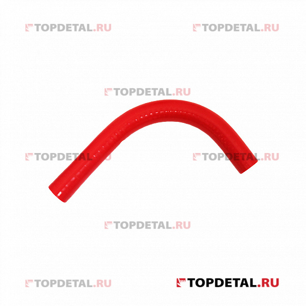 Патрубок расширительного бачка  ВАЗ 2108 красный силикон ПТП