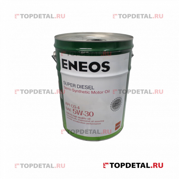 Масло ENEOS моторное 5w30 Super Diesel CG-4 20 л (полусинтетика)