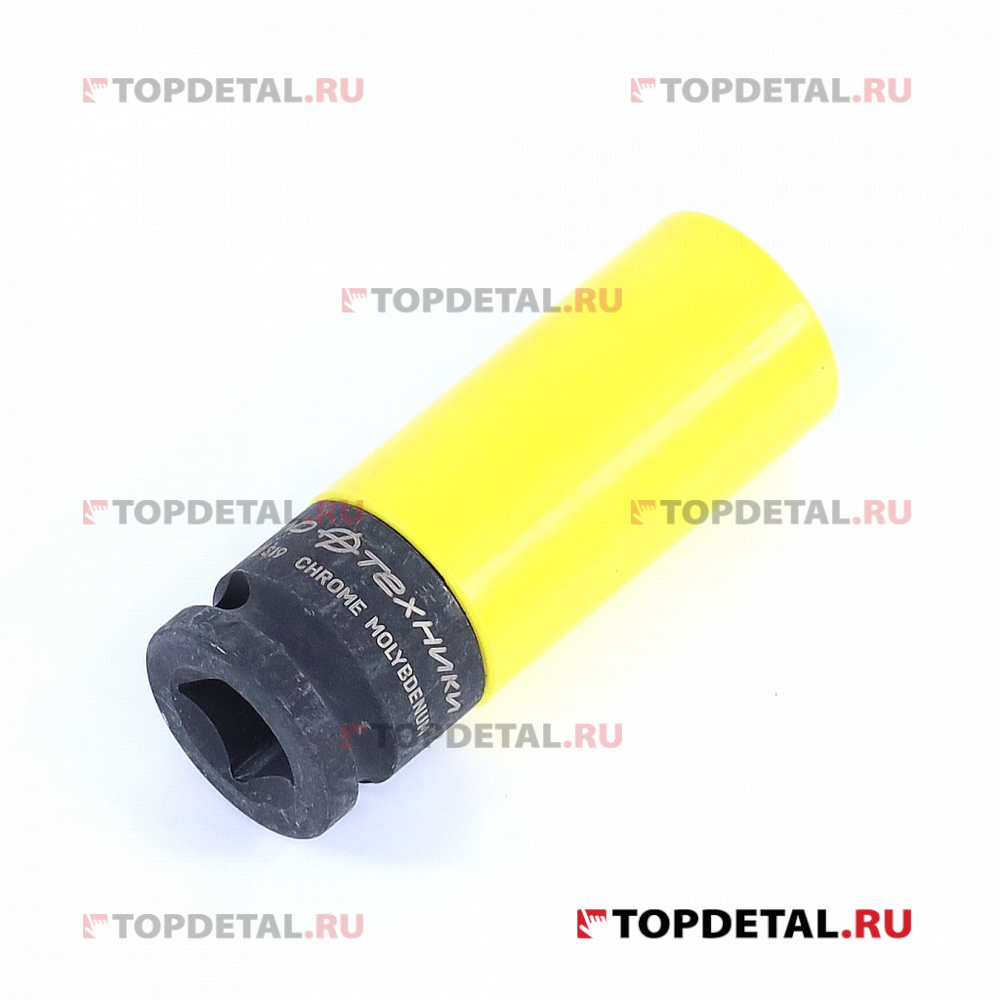Головка 1/2" 19 мм 6 гранная удлиненная ударная для колесных дисков (ДТ)