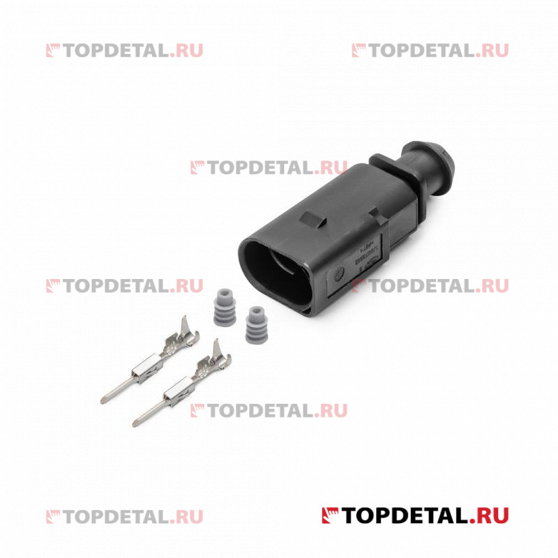 Разъем 1J0973802 2-х контактный компрессора кондиционера VAG