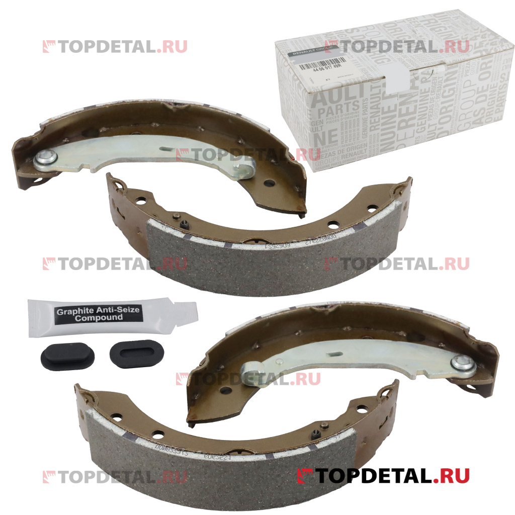 Колодка тормозная барабанного тормоза ( к-т 4шт ) RENAULT