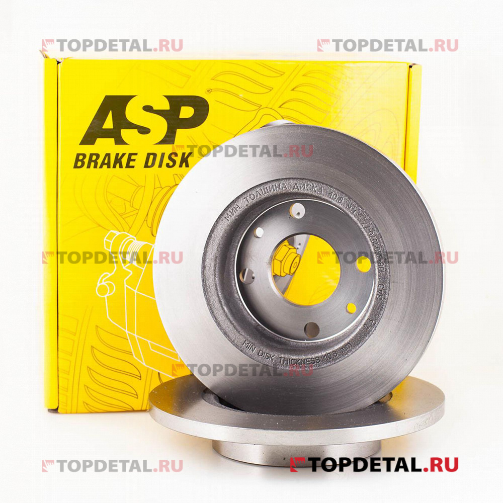 Диск тормозной передний ВАЗ-2108-99,2113-15 R-13 ASP MENSAN