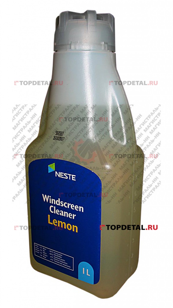 Жидкость омывателя стекол "NESTE" (незамерзайка) 1л. (концетрат) Windscreen Cleaner Lemon