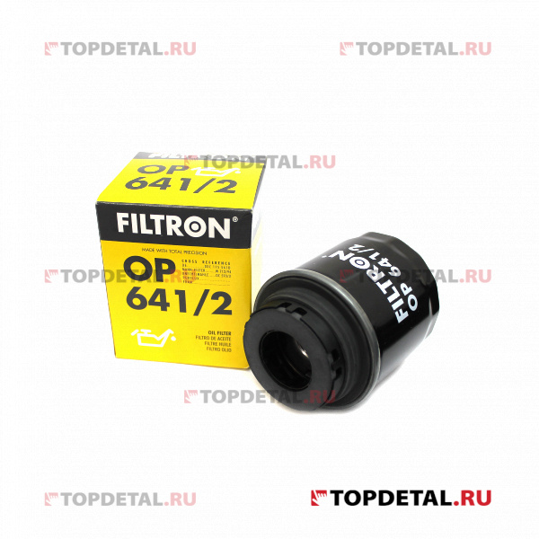 Фильтр масляный VAG 1.2/1.4/1.6 TSI/TFSI 08- FILTRON OP 641/2