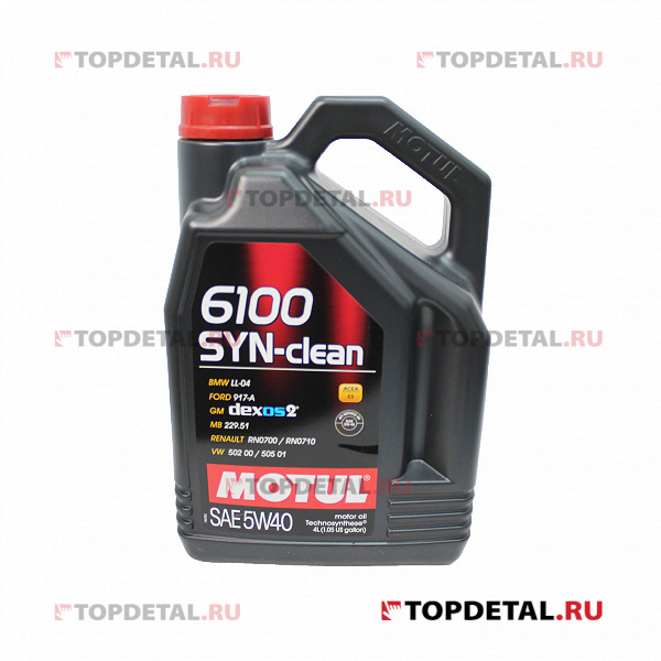 Масло Motul 6100 SYN-CLEAN 5w40 (4л)