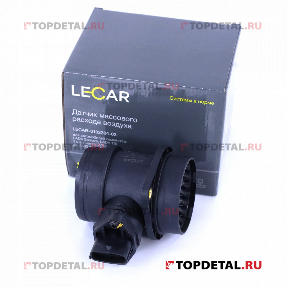 Датчик массового расхода воздуха LADA 110 / Samara V1,5 (-037) LECAR