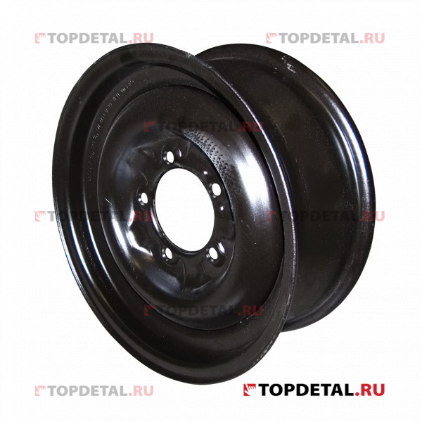 Диск колеса R15 6J 5х139.7 ЕТ22 d 108.5 УАЗ-3151 черный (штамп.) (Кременчуг)