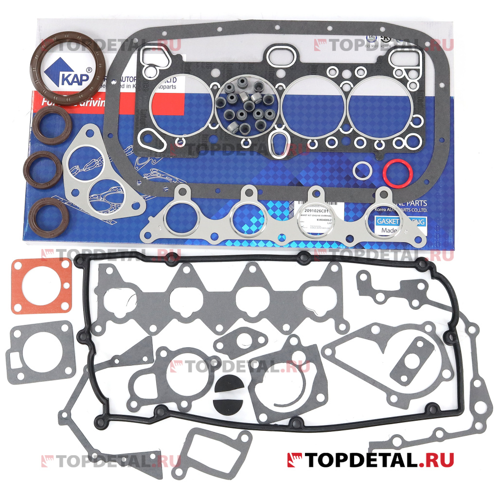 Прокладки двигателя (без асбеста) (2091026C01) KM0400621NA купить в  интернет-магазине Topdetal.ru