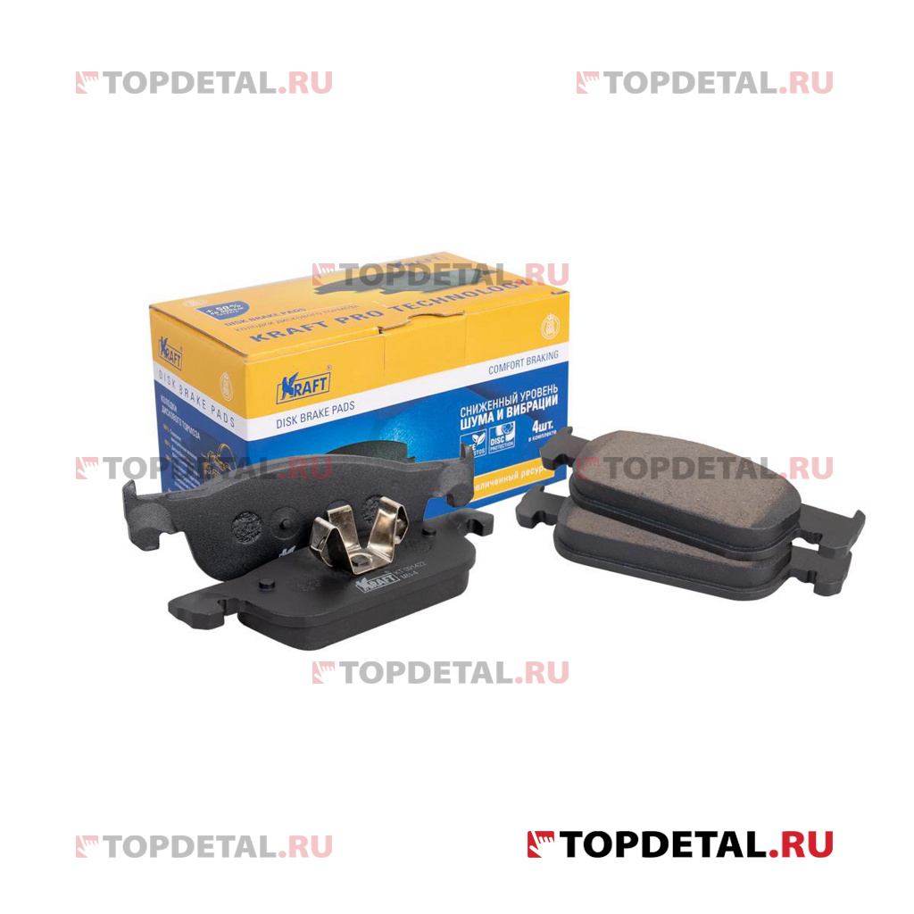 Колодка тормозная передняя (кт.4шт.) Lada X-Ray (15-) OBERKRAFT