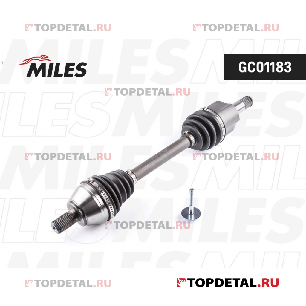 Привод в сборе FORD FOCUS II 2.0 04- лев.