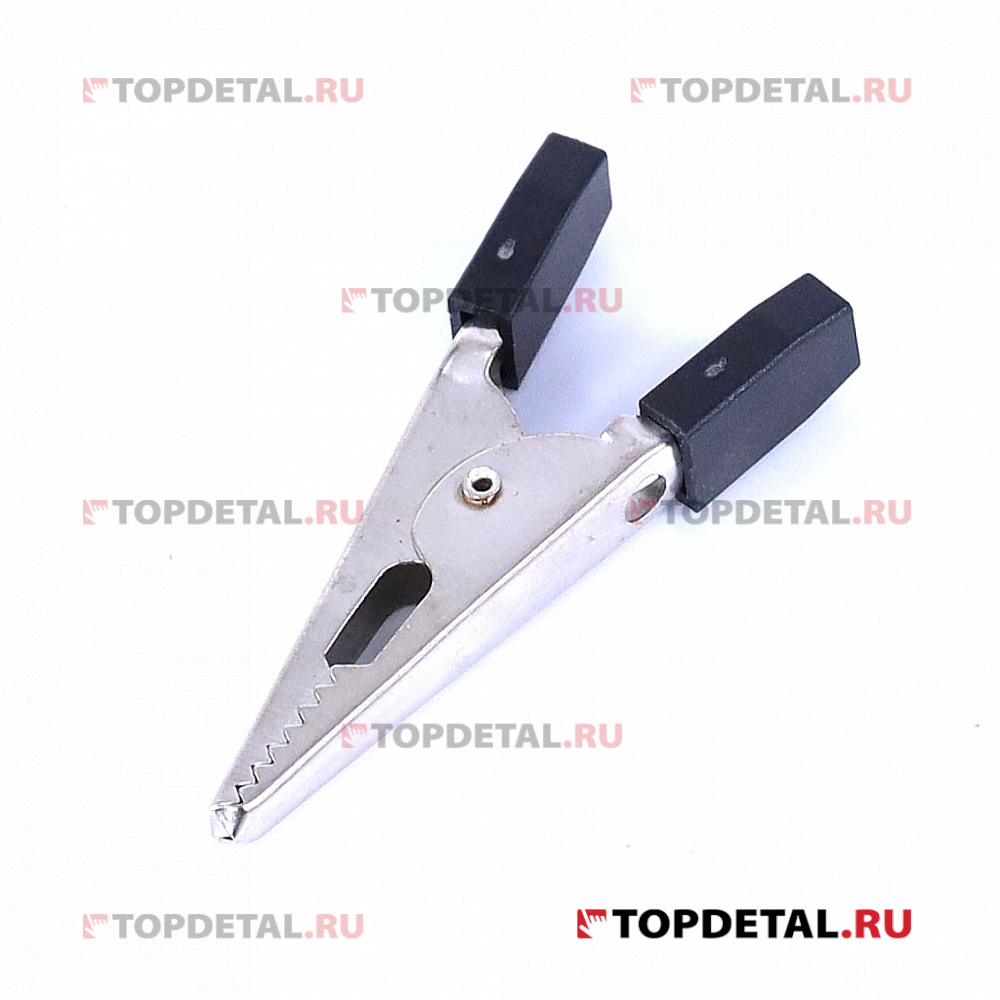 Зажим "крокодил" 52 мм 15А (черный) REXANT FD-1709 