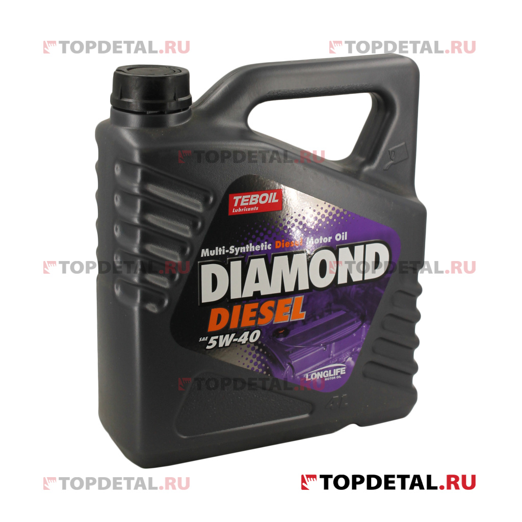 Масло TEBOIL моторное DIAMOND DIESEL 5W-40 (синтетика) 4л пр-во Финляндия