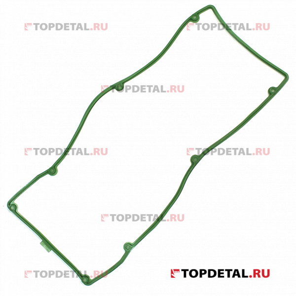 Прокладка клапанной крышки ЕВРО-3, ЗМЗ 405,406 (8 отв.) зелёный силикон ...