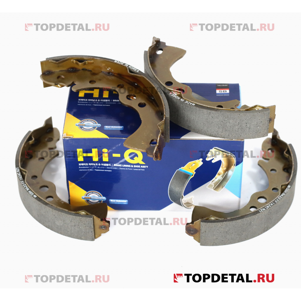 Колодка тормозная задняя (кт. 4 шт) NISSAN ALMERA CLASSIC SANGSIN BRAKE SA131 
