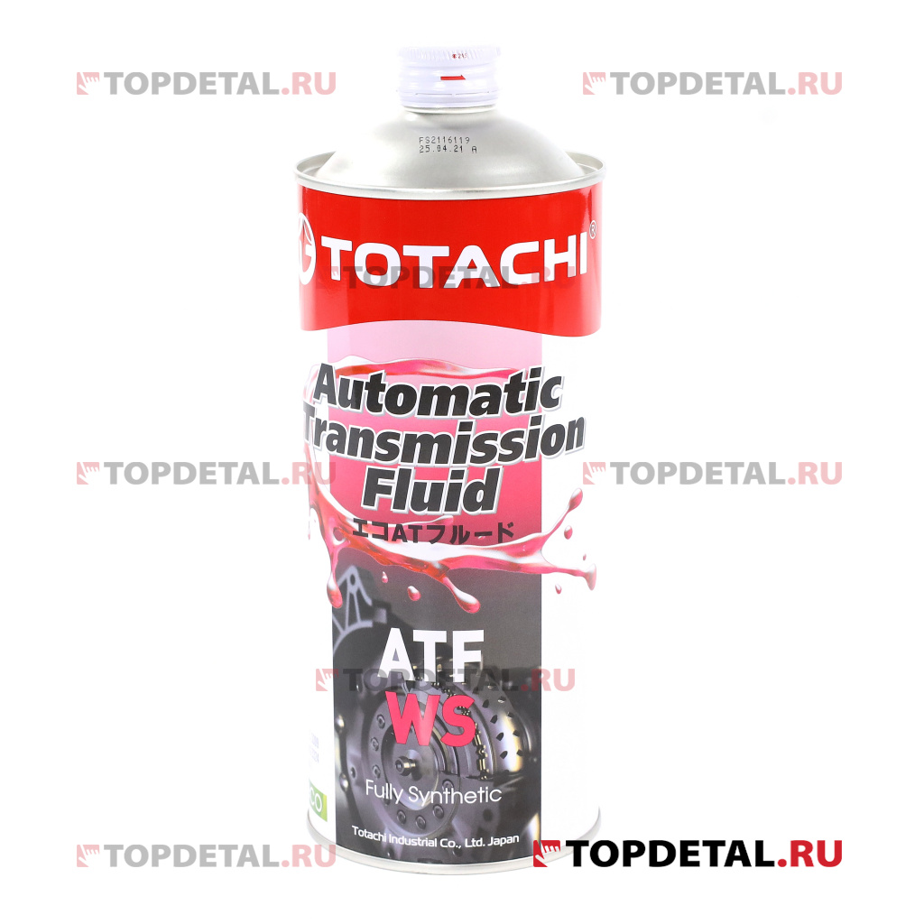 Масло TOTACHI трансмиссионное ATF WS 1л (синтетика)
