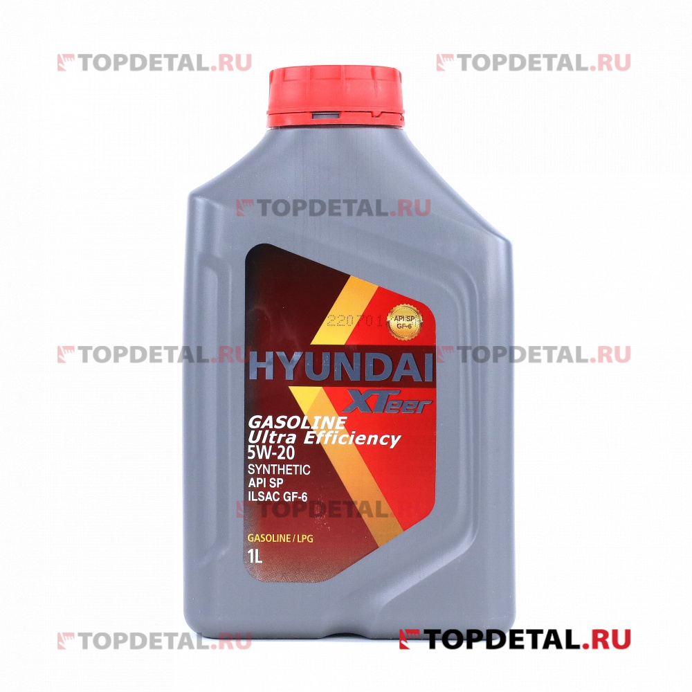 Масло HYUNDAI XTeer моторное 5W20 G800 SP 1 л (синтетика)