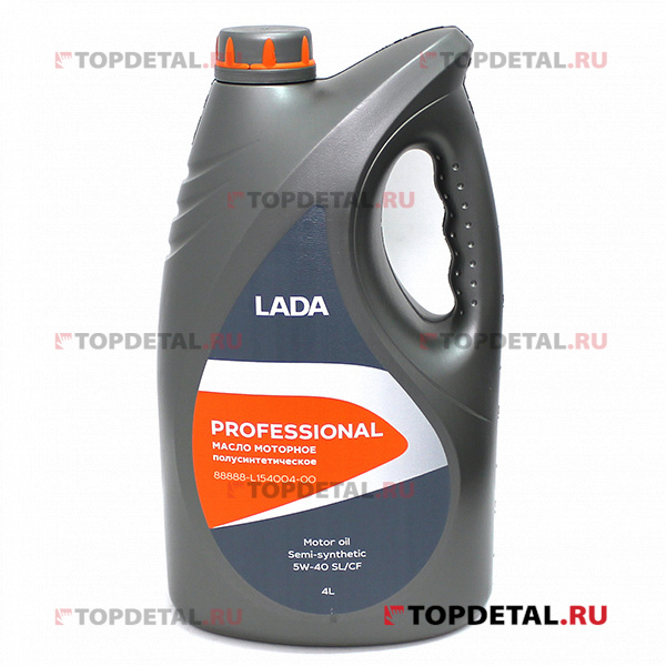 Масло моторное LADA PROFESSIONAL 5W-40, SL/CF, 4л (полусинтетика)