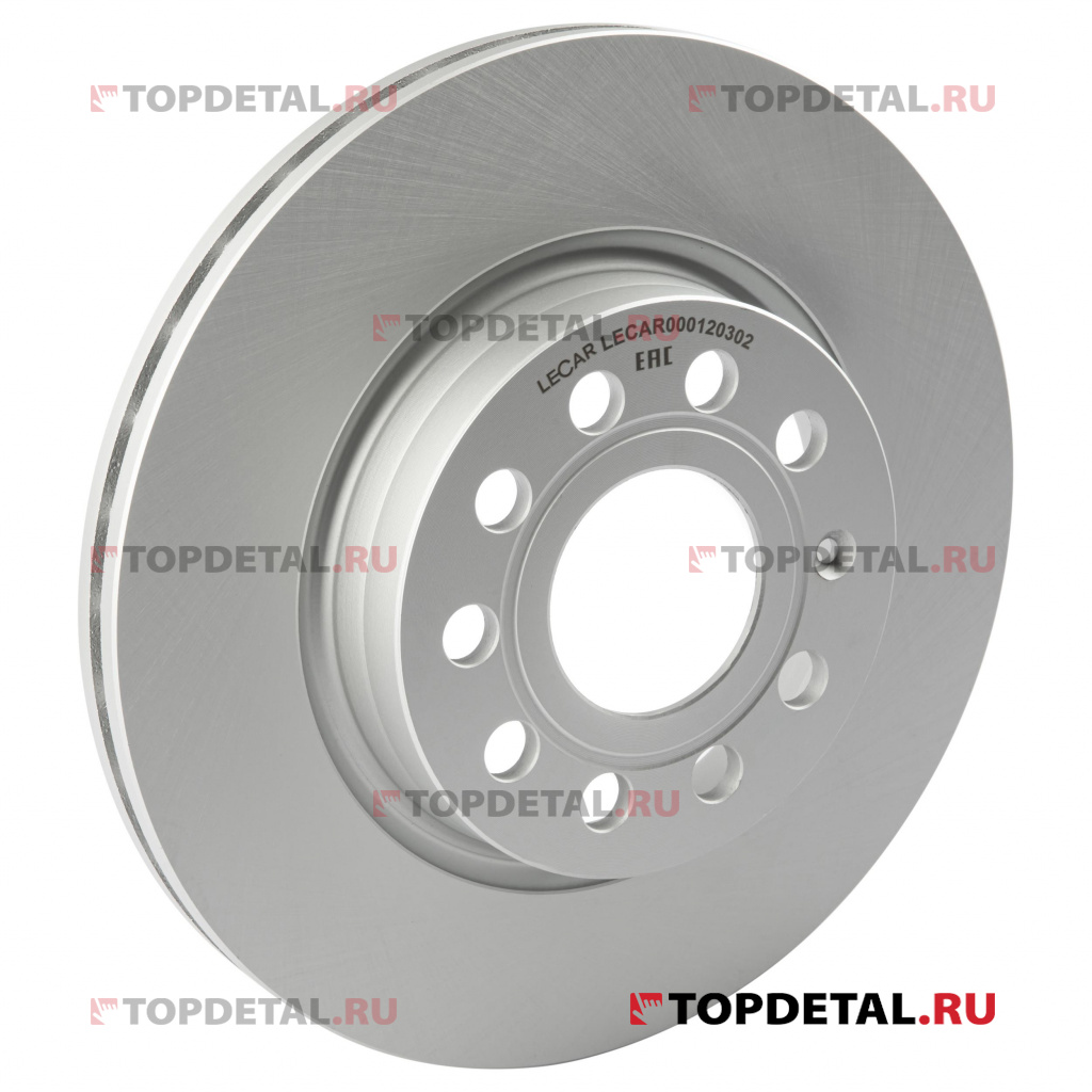 Диск переднего тормоза Skoda Octavia A5 (диаметр 280 мм, для тормозной системы 1ZF, двигатель 1.6)