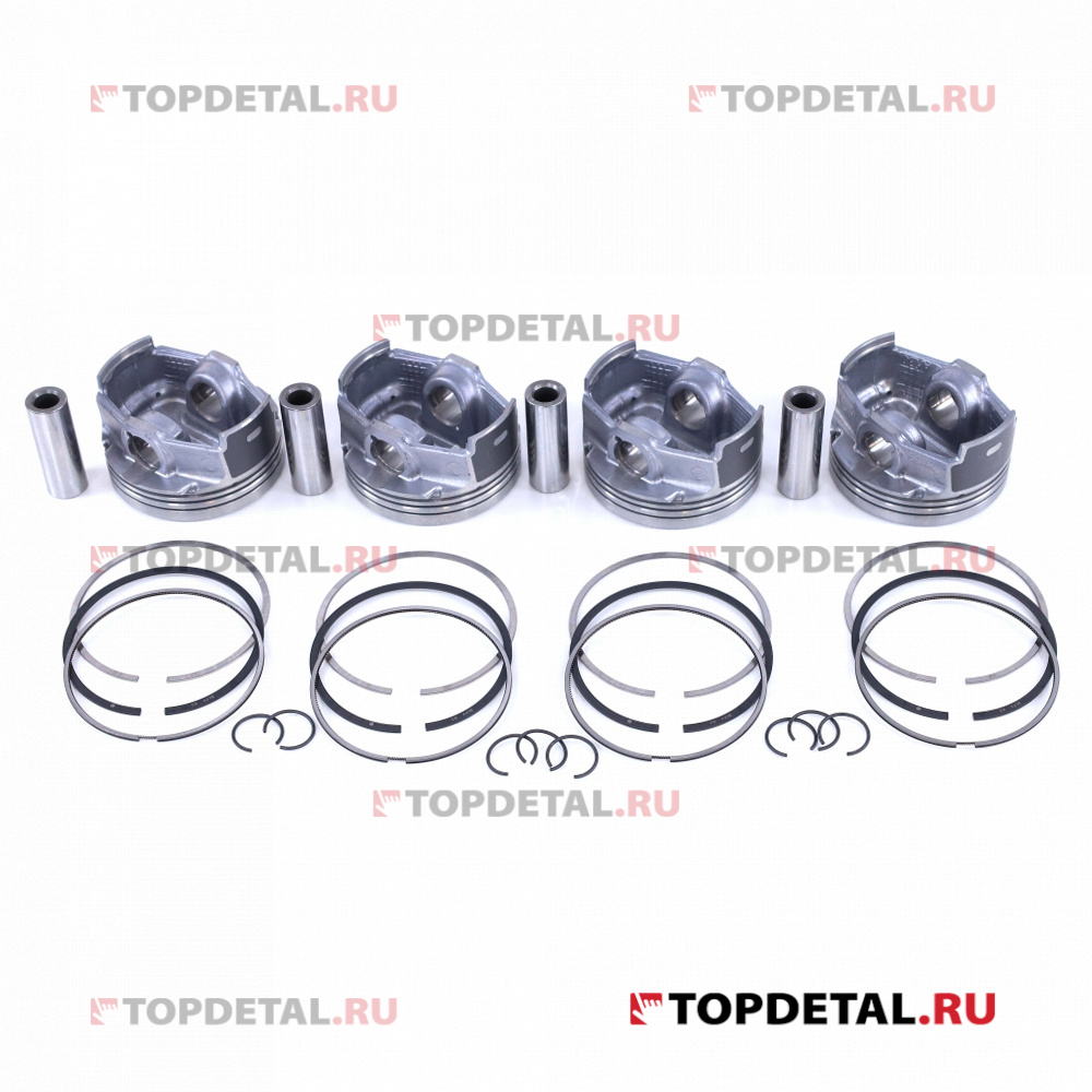 Поршневая группа кт. (4 шт.) 83,0 с кольцами ВАЗ-21179 группа А(Эксперт) Кострома