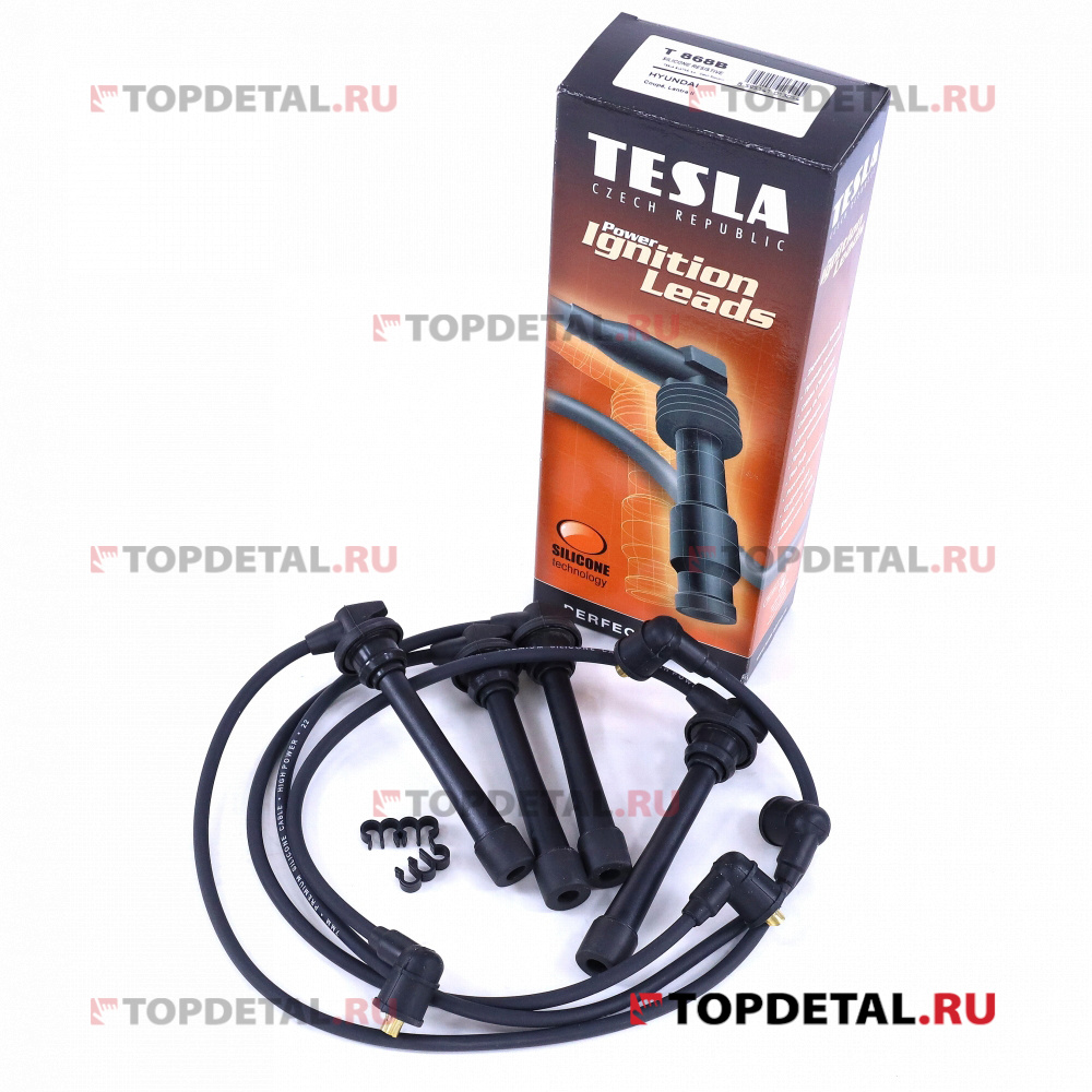 Провода ВВ кт. HYUNDAI Coupe, Lantra, Sonata (T868B) TESLA
