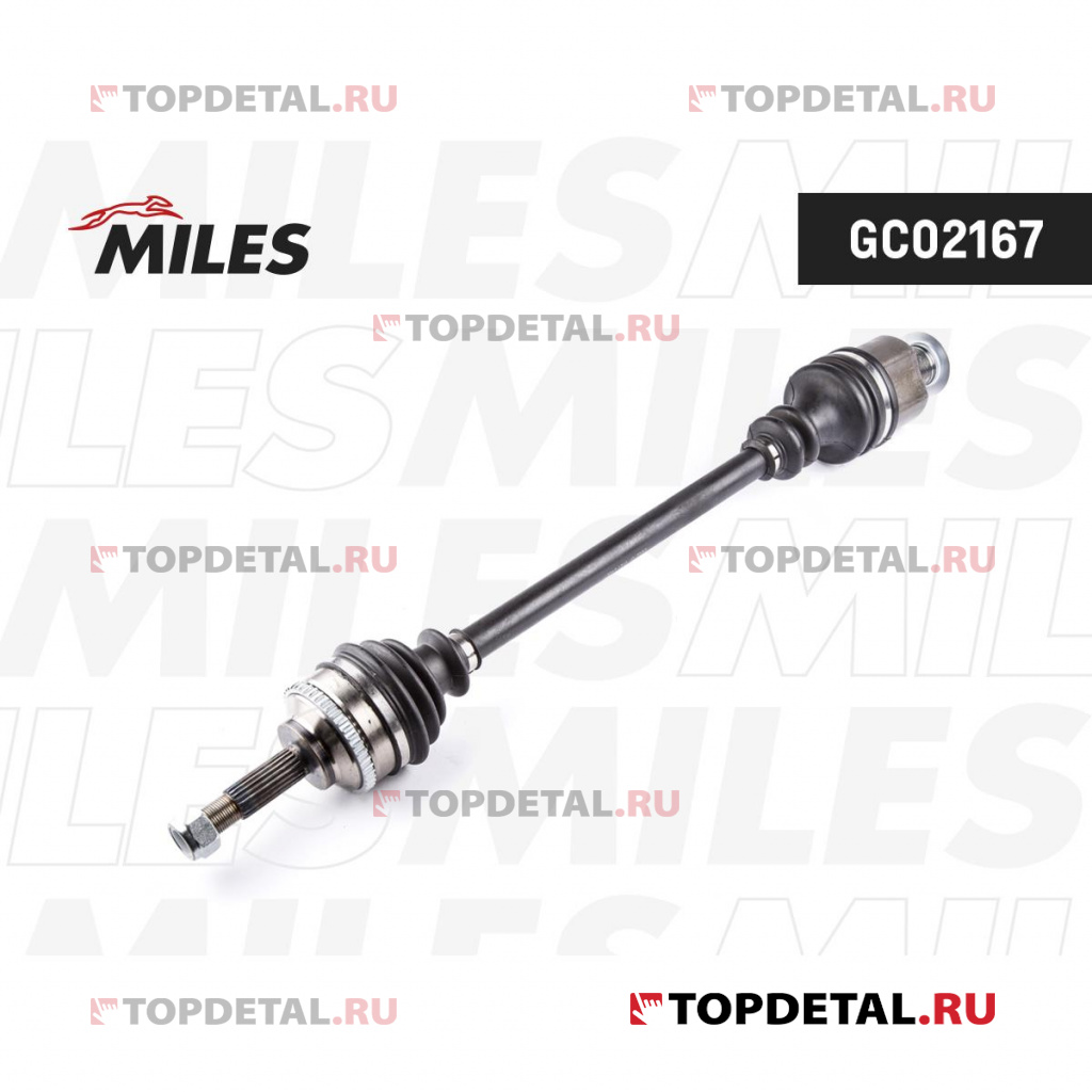 Привод в сборе RENAULT CLIO II/KANGOO 1.2-1.9DTI 97-09 прав. +ABS МКПП
