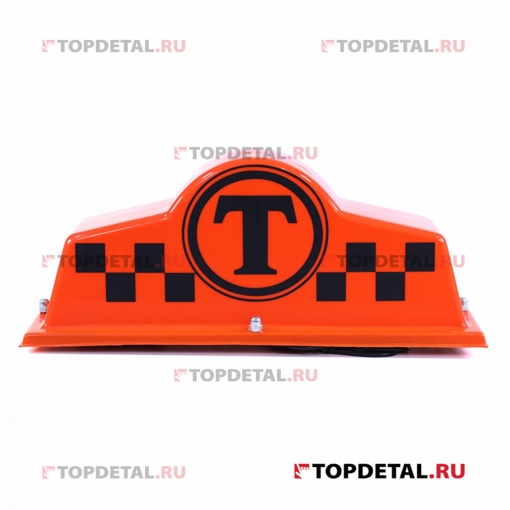Знак "Такси" Т-777 фигурный оранжевый с подсветкой на магнитах