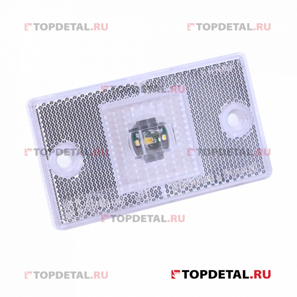 Фонарь габаритный МАЗ,КАМАЗ,МАН,прицепы(светоотражающим устройством с разъемом под АМР)24В Руденск