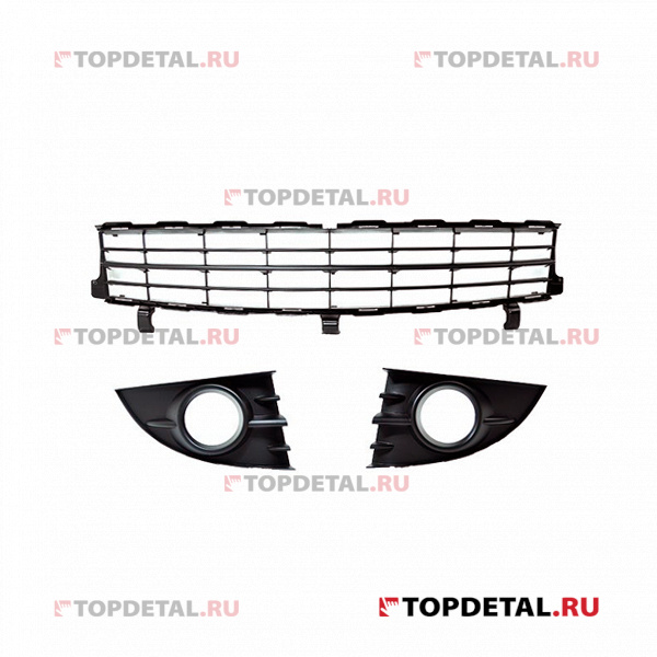 Ремкомплект решетки переднего бампера ( 3шт ) RENAULT SCENIC (2005 ...