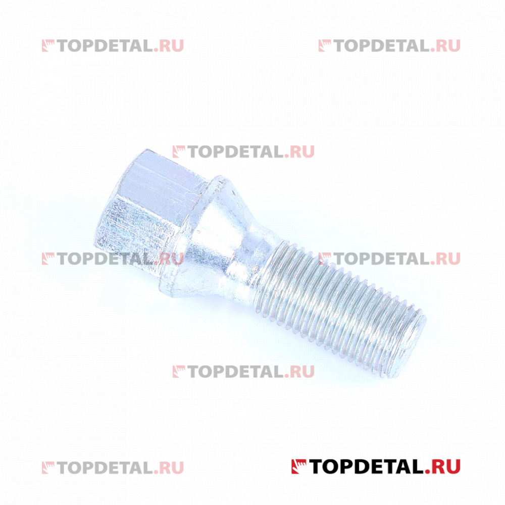 Болт колесный  М14*1,5 (56/33,5, ключ 19, цинк) Москвич,VW,Skoda,Audi БелЗАН