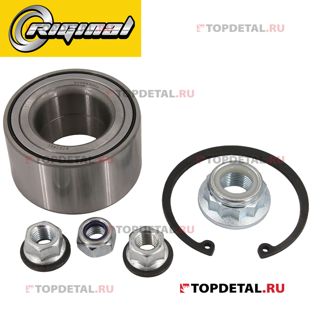 Подшипник передней ступицы комплект для а/м AUDI A3/SKODA OCTAVIA/VW GOLF/BORA96-06 VKBA3455 Riginal