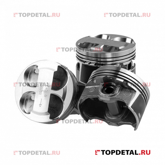 Комплект поршней 11194 (4 поршня + 4 пальца) рем. размер 77,5 Кл. B (дв. 1,4 л., 16V)