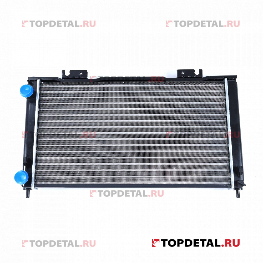 Радиатор охлаждения (2х-рядный) алюминиевый ВАЗ-2170, 2171, 2172 с 2007 г.в (А/С Halla, МТ)(Прамо)