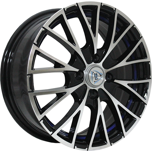 Диск колеса NZ F-2 6.5x16/4x100 ET52 D54.1 BKFBSI (литой)