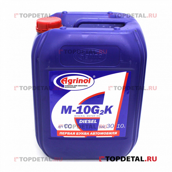 Масло "Агринол" моторное М10 Г2К Дизель 10 л. (минеральное) 