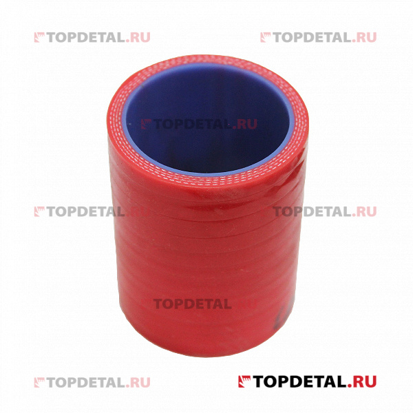 Патрубок турбокомпрессора красный силикон d 50х70 Камаз Евро ПТП