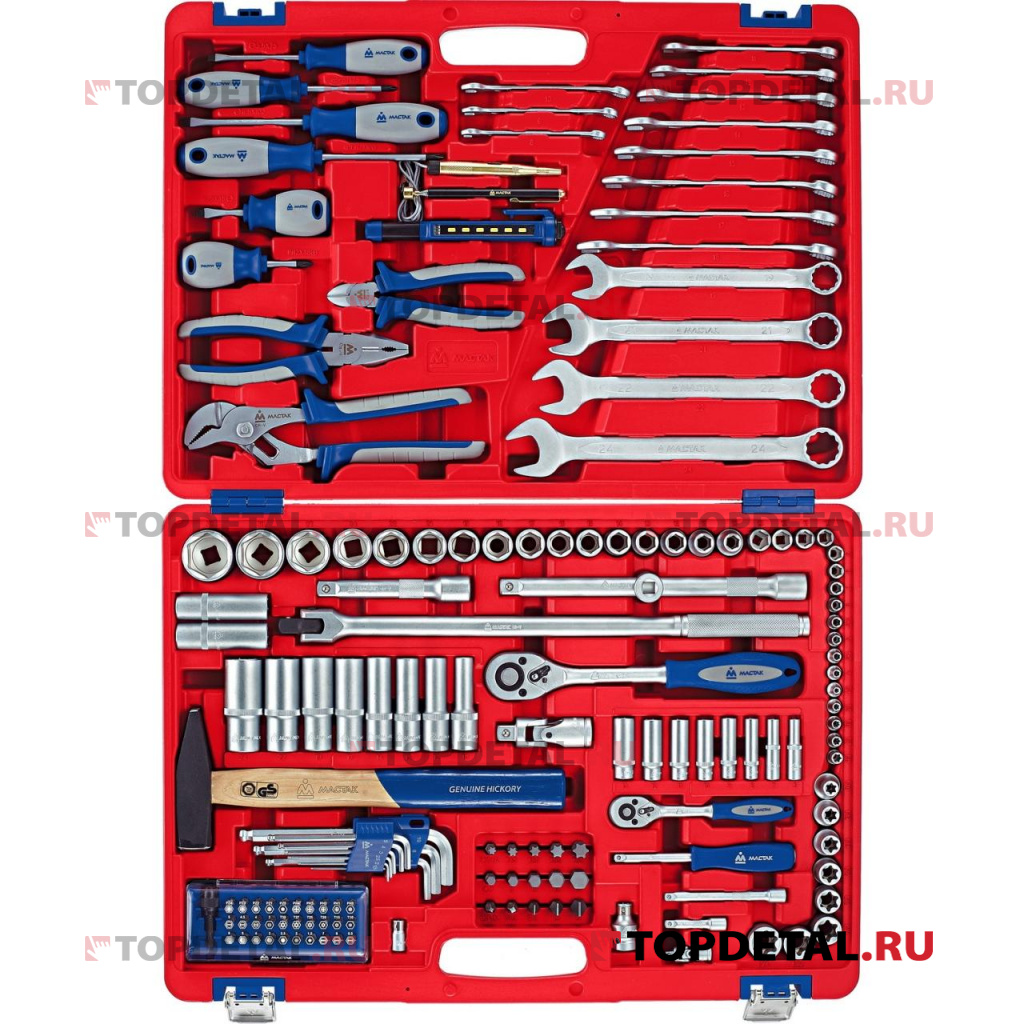 Набор инструмента 155 предметов МАСТАК