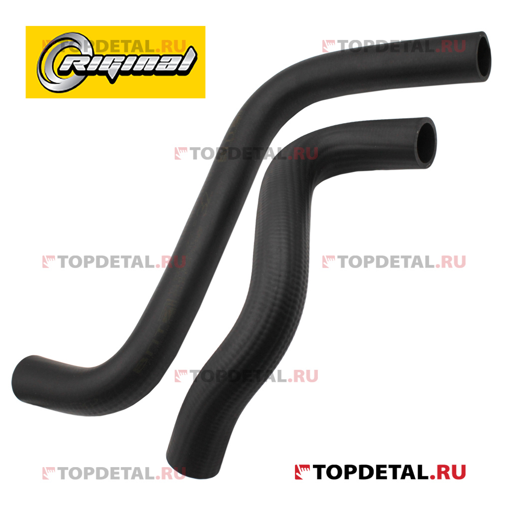 Патрубки системы охлаждения для а/м Chevrolet Lacetti 03- (МКПП) (кт 2 шт.) Riginal