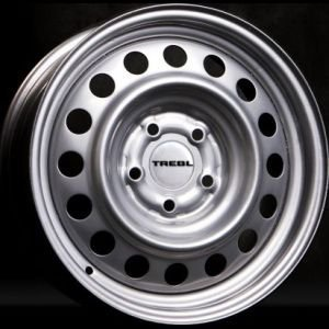 Диск колеса TREBL X40015 7x17/5x114.3 ET45 D60.1 Silver (штaмп.)