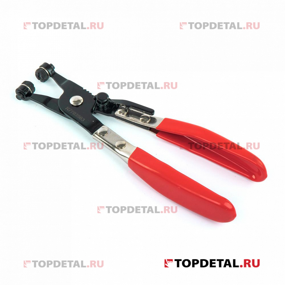 Клещи для самозажимных хомутов, губки с "+" ARNEZI R7703503