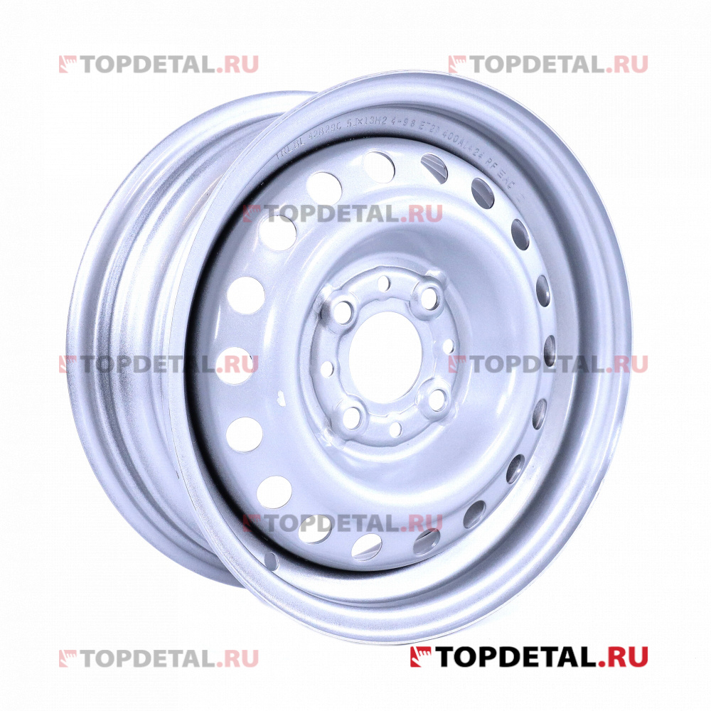 Диск колеса R13 5Jx13H2 4х98 ET29 D60.1 Silver