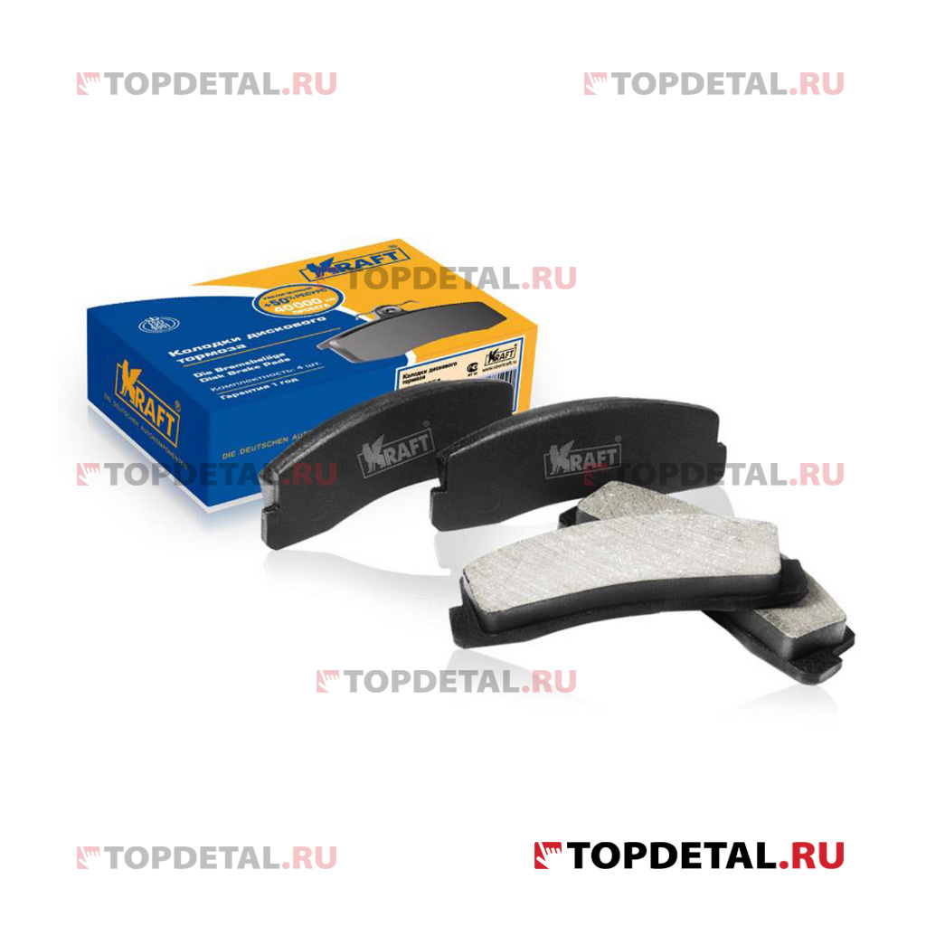 Колодки дисковые передние ВАЗ 2121, 2123 KRAFT KT091353 купить в ...