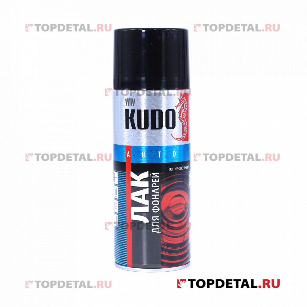 Лак автомобильный для тонировки фар (черный) KUDO 520 мл