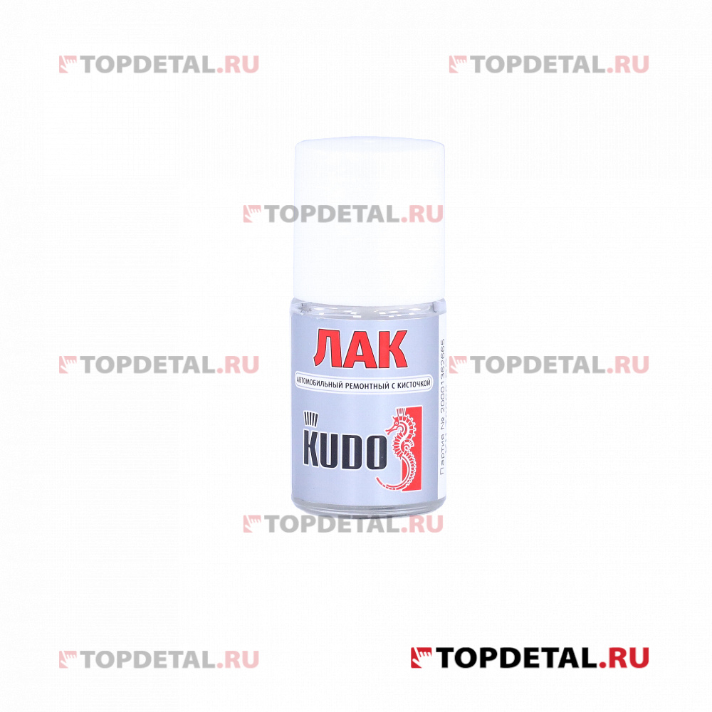Лак автомобильный ремонтный с кисточкой KUDO 15 мл