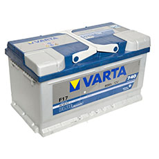 Аккумулятор 6СТ-80 VARTA Blue Dynamic о.п. пуск.ток 740 А (315х175х175) клеммы евро