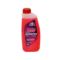 Жидкость охлаждающая "Антифриз" AGA Z-40 красный (-40) 946 мл G12