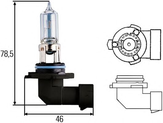 Лампа накаливания BEHR (HELLA) 8GH 005 635-121