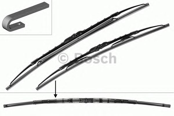 Щетка стеклоочистителя BOSCH 3 397 010 280