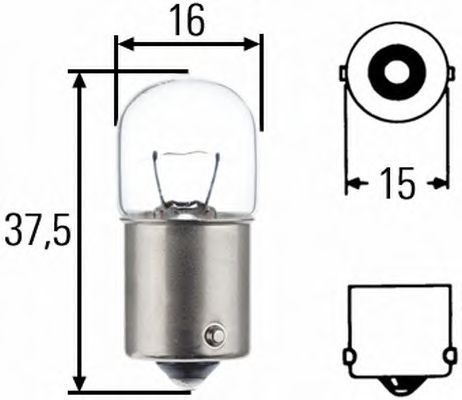 Лампа накаливания BEHR (HELLA) 8GA 002 071-241 Лампа накаливания BEHR (HELLA) 8GA 002 071-241