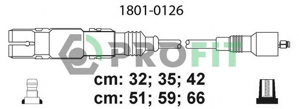 Провода зажигания PROFIT 1801-0126